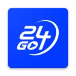 24go by 24 hour fitness android application logo